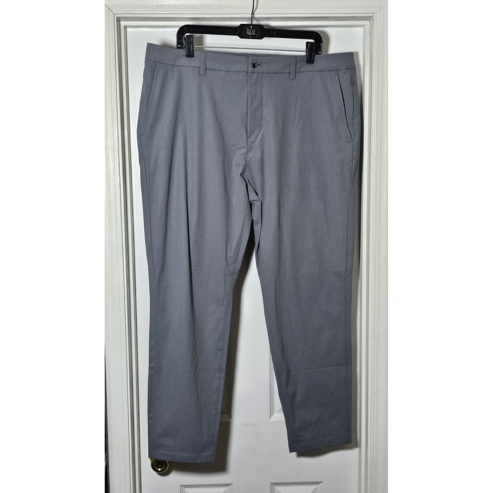 Birddogs Chino Pants Men's Size 38x30 Slim Gray Performance Stretch